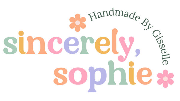 Sincerely, Sophie